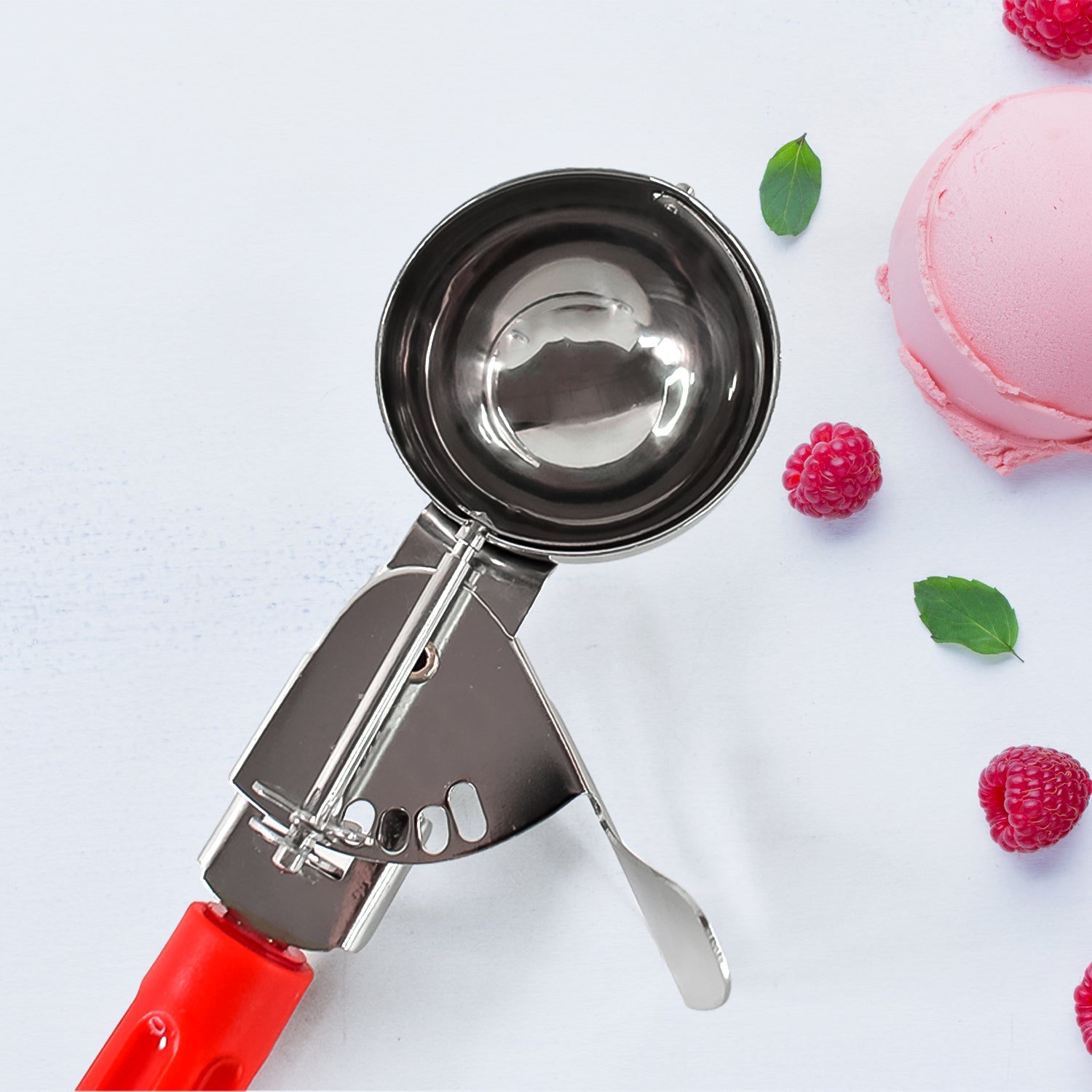 Apex Ice Cream Scoop – 70 ML Stainless Steel Head with Ergonomic Handle (1 Pc) Apex Ice Cream Scoop – 70 ML Stainless Steel Head with Ergonomic Handle (1 Pc)